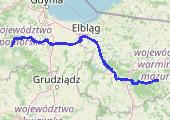 Trasa z dnia 2013-08-05 10:12 - mapa trasy gps - samochód