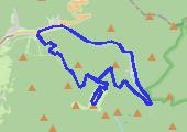 Z Koutów nad Desnau do elektrowni szczytowo-pompowej Dlouhé stráně - mapa trasy gps - marsz