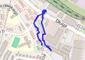 Trasa z dnia 2013-10-31 16:14 - mapa trasy gps - spacer