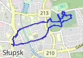 Trasa z dnia 2013-11-01 17:34 - mapa trasy gps - spacer