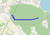 Spacer - Zawada - mapa trasy gps - spacer