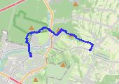 Trasa z dnia 2013-11-11 14:33 - mapa trasy gps - spacer