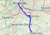 Trasa z dnia 2013-11-11 14:54 - mapa trasy gps - samochód