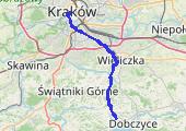 Trasa z dnia 2013-11-11 20:20 - mapa trasy gps - samochód