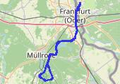 Trasa z dnia 2013-11-11 13:47 - mapa trasy gps - rower szosowy