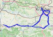 Trasa z dnia 2013-11-19 21:57 - mapa trasy gps - samochód