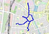 Trasa z dnia 2013-11-20 14:59 - mapa trasy gps - spacer