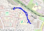 Trasa z dnia 2013-11-21 20:51 - mapa trasy gps - spacer