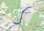 Trasa z dnia 2013-11-23 16:54 - mapa trasy gps - spacer