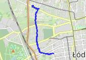 Trasa z dnia 2013-11-30 18:41 - mapa trasy gps - spacer