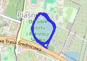 bieganie 30 listopada 2013 - mapa trasy gps - bieganie
