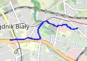 Trasa z dnia 2013-11-28 19:06 - mapa trasy gps - bieganie