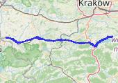 Trasa z dnia 2013-12-02 16:43 - mapa trasy gps - samochód