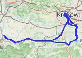 Trasa z dnia 2013-12-03 21:54 - mapa trasy gps - samochód