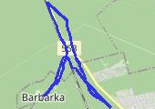 Trasa z dnia 2013-12-05 18:59 - mapa trasy gps - bieganie