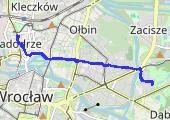 Trasa z dnia 2013-12-07 13:44 - mapa trasy gps - rower górski