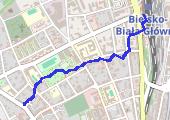 Trasa z dnia 2013-12-08 01:58 - mapa trasy gps - marsz