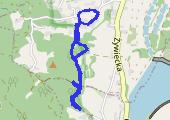Trasa z dnia 2013-12-08 13:33 - mapa trasy gps - spacer