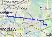 Trasa z dnia 2013-12-09 08:42 - mapa trasy gps - rower górski