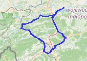 Trasa z dnia 2013-12-09 16:25 - mapa trasy gps - samochód