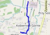 z Funiem - mapa trasy gps - spacer