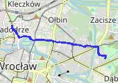 Trasa z dnia 2013-12-11 17:27 - mapa trasy gps - rower górski
