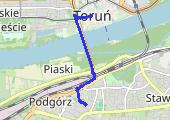 Do domt 2013-12-11 - mapa trasy gps - marsz
