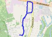 z Funiem - mapa trasy gps - spacer