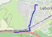 Trasa z dnia 2013-12-14 09:26 - mapa trasy gps - marsz