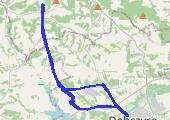 Trasa z dnia 2013-12-14 14:43 - mapa trasy gps - samochód