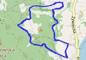 z Funiem - mapa trasy gps - spacer
