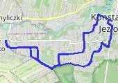 Trasa z dnia 2013-12-15 21:31 - mapa trasy gps - bieganie