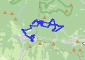 Cerna Hora 08-07-2012 - mapa trasy gps - paralotnia