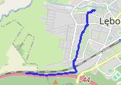 Trasa z dnia 2013-12-18 10:38 - mapa trasy gps - marsz