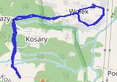 z Funiem - mapa trasy gps - spacer