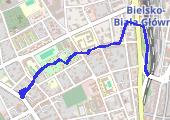 Trasa z dnia 2013-12-19 15:29 - mapa trasy gps - marsz