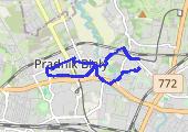 Trasa z dnia 2013-12-11 19:41 - mapa trasy gps - bieganie