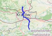 Trasa z dnia 2013-12-25 17:09 - mapa trasy gps - samochód