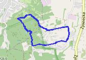 z Funiem - mapa trasy gps - spacer