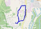 z Funiem - mapa trasy gps - spacer