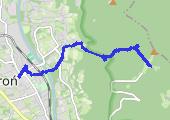 Trasa z dnia 2013-12-27 12:49 - mapa trasy gps - marsz