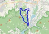 Zasolnica - mapa trasy gps - wędrówka