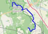Trasa z dnia 2013-12-27 22:24 - mapa trasy gps - samochód
