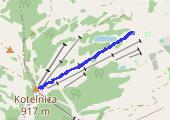 Trasa z dnia 2013-12-28 12:19 - mapa trasy gps - snowboard