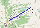 Trasa z dnia 2013-12-28 12:50 - mapa trasy gps - snowboard