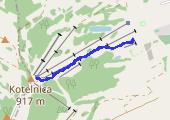 Trasa z dnia 2013-12-28 15:20 - mapa trasy gps - snowboard