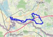 2013.12.28 - mapa trasy gps - rower górski