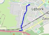 Trasa z dnia 2013-12-30 07:48 - mapa trasy gps - marsz