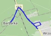 Trasa z dnia 2013-12-30 18:45 - mapa trasy gps - bieganie