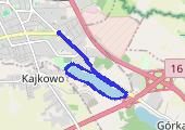 Trasa z dnia 2013-11-25 08:36 - mapa trasy gps - bieganie